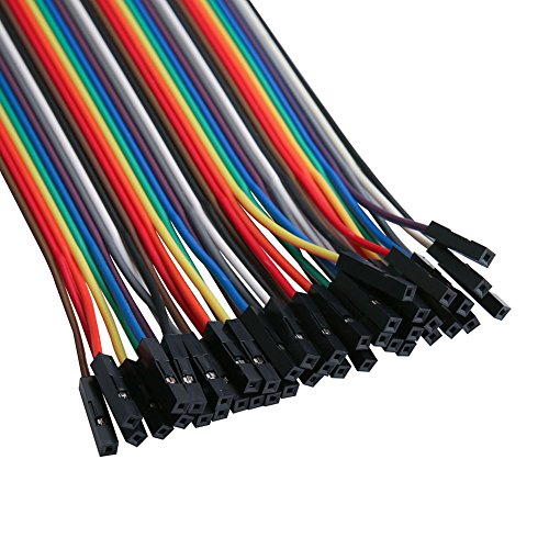 ELEGOO 120 Piezas de Cable DuPont, 40 Pines Macho-Hembra, 40 Pines Macho-Macho, 40 Pines Hembra-Hembra, Cables Puente para Placas Prototipo (Protoboard) para Arduino ELEGOO 120 Piezas de Cable DuPont, 40 Pines Macho-Hembra, 40 Pines Macho-Macho, 40 Pines Hembra-Hembra, Cables Puente para Placas Prototipo (Protoboard) para Arduino