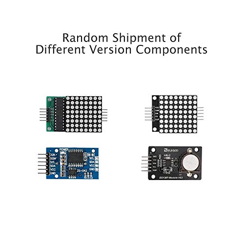 ELEGOO Conjunto Mas Completo y Avanzado de Iniciación Compatible con Arduino IDE Mega 2560 con Guías Tutorial en Español y Conjunto con Placa Controladora Mega 2560 R3, Servomotor, Motor Paso a Paso ELEGOO Conjunto Mas Completo y Avanzado de Iniciación Compatible con Arduino IDE Mega 2560 con Guías Tutorial en Español y Conjunto con Placa Controladora Mega 2560 R3, Servomotor, Motor Paso a Paso