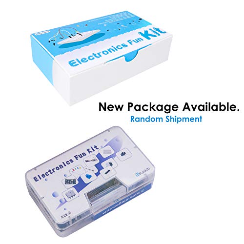 ELEGOO Kit de Componentes Electrónicos con Placa de Prototipos, Resistencias, Leds, Condensadores, Potenciómetro, para Kit de Aprendizaje UNO R3, Mega 2560, Raspberry Pi, Compatible con Arduino IDE ELEGOO Kit de Componentes Electrónicos con Placa de Prototipos, Resistencias, Leds, Condensadores, Potenciómetro, para Kit de Aprendizaje UNO R3, Mega 2560, Raspberry Pi, Compatible con Arduino IDE