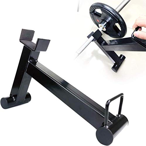 Elevador De Peso Muerto Con Barra Para Placa De Pesas, Soporte De Manillar De Acero Portátil Para Levantamiento De Pesas Con Asa, Cambiador De Pesas, Soporte De Barra Para Cargar / Descargar Placas De Elevador De Peso Muerto Con Barra Para Placa De Pesas, Soporte De Manillar De Acero Portátil Para Levantamiento De Pesas Con Asa, Cambiador De Pesas, Soporte De Barra Para Cargar / Descargar Placas De