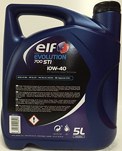 Elf 1951052031 - Aceite semisintã‰Tico Evolution 700 STI 10w40 5l