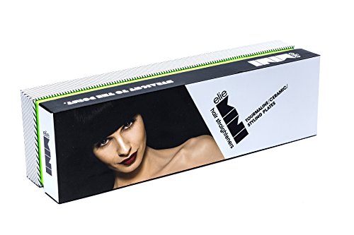 elie HS-039 Mini planchas del pelo de viaje, plancha alisadora cerámica con doble voltaje (verde neón) elie HS-039 Mini planchas del pelo de viaje, plancha alisadora cerámica con doble voltaje (verde neón)