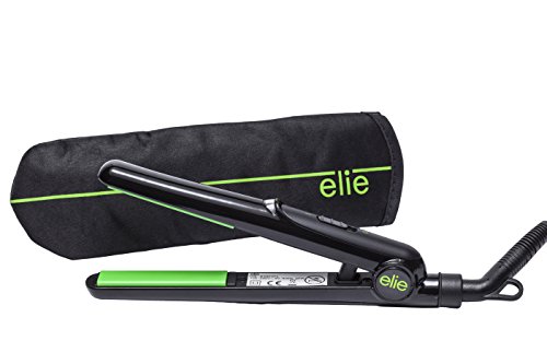 elie HS-039 Mini planchas del pelo de viaje, plancha alisadora cerámica con doble voltaje (verde neón) elie HS-039 Mini planchas del pelo de viaje, plancha alisadora cerámica con doble voltaje (verde neón)