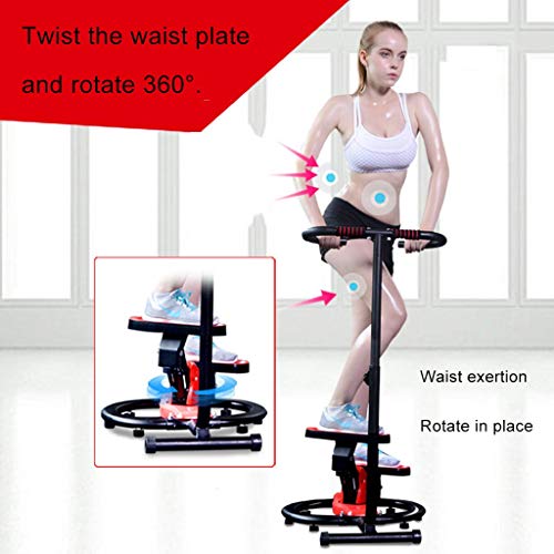 Elípticas Escalera Paso A Paso Mini Paso A Paso Máquina De Pedales para Interiores con Reposabrazos Equipo De Entrenamiento Multifuncional Equipo De Entrenamiento con Pedal para Damas