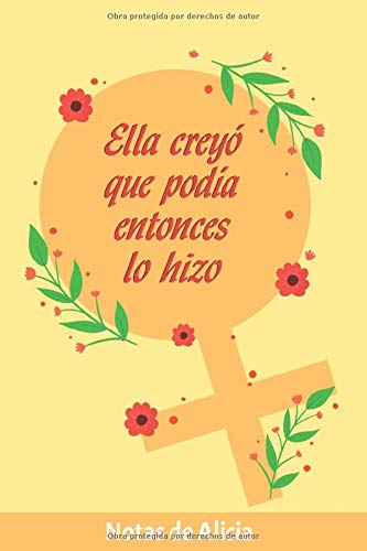 Ella Creyó que PodĆa Entonces Lo Hizo Notas de Alicia: Cuaderno Bujo con 110 PĆ”ginas con Puntos | TamaƱo Medio 15.24x22.86 cm | Regalo Perfecto y ... | PĆ”ginas Puntinadas | Hojas con Puntos Ella Creyó que PodĆa Entonces Lo Hizo Notas de Alicia: Cuaderno Bujo con 110 PĆ”ginas con Puntos | TamaƱo Medio 15.24x22.86 cm | Regalo Perfecto y ... | PĆ”ginas Puntinadas | Hojas con Puntos