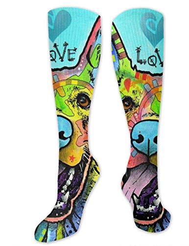 Elsaone Dean Russo Art Calcetines de compresión graduados para mujeres y hombres, el mejor médico, para correr, atlético 50 cm / 19.7 pulgadas Elsaone Dean Russo Art Calcetines de compresión graduados para mujeres y hombres, el mejor médico, para correr, atlético 50 cm / 19.7 pulgadas
