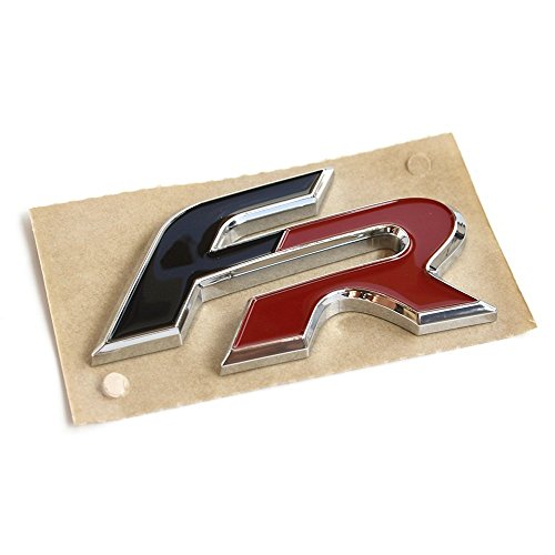 Emblema original de Seat FR, para portón trasero Formula Racing Tuning Emblema original de Seat FR, para portón trasero Formula Racing Tuning