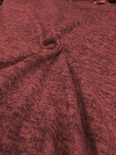 Emma & Giovanni -Top Manga Larga - Mujer (XL-XXL, Bordeaux) Emma & Giovanni -Top Manga Larga - Mujer (XL-XXL, Bordeaux)