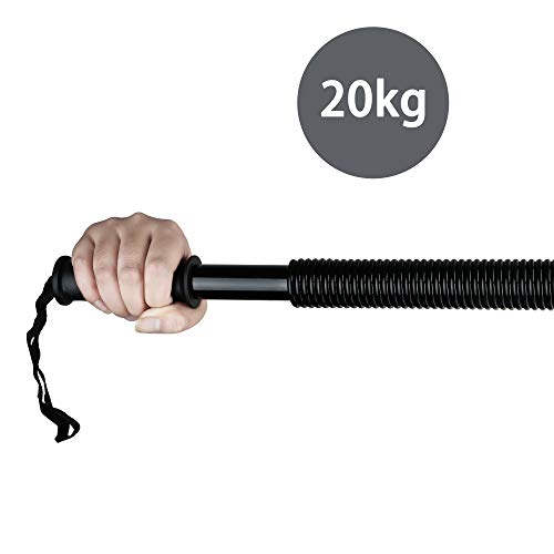 EmpireAthletics Königsfeder mancuerna Flexible en 40 kg - Entrenador de Pecho con Mancuernas flexionadas para Entrenamiento de Fuerza Resorte Flexible