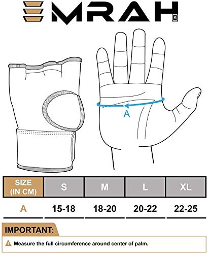 EMRAH Cinta Boxeo Vendas Mano Muñeca Elasticas Interiores Guantes MMA Envolturas Vendaje Kick Boxing -X (Medio, Rojo) EMRAH Cinta Boxeo Vendas Mano Muñeca Elasticas Interiores Guantes MMA Envolturas Vendaje Kick Boxing -X (Medio, Rojo)