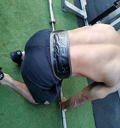 EMRAH Cinturón de levantamiento de pesas de piel para hombres y mujeres – Powerlifitng en sentadillas, entrenamiento de gimnasio Deadlift – Soporte de espalda (negro, 2XL) EMRAH Cinturón de levantamiento de pesas de piel para hombres y mujeres – Powerlifitng en sentadillas, entrenamiento de gimnasio Deadlift – Soporte de espalda (negro, 2XL)
