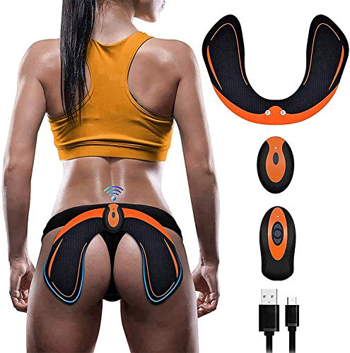 EMS Hips Estimulador Muscular,Gluteos Estimulador de Glúteos Herramientas Nalgas HipTrainer para la Cadera Mujer Inteligente Hip Instructor Modelling Firing Ayuda a Levantar la Cadera