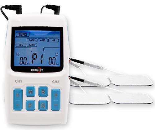 EMS TENS 3-en-1 | unidad de corriente de estimulación con 34 programas para el tratamiento del dolor| estimulador muscular EMS TENS 3-en-1 | unidad de corriente de estimulación con 34 programas para el tratamiento del dolor| estimulador muscular