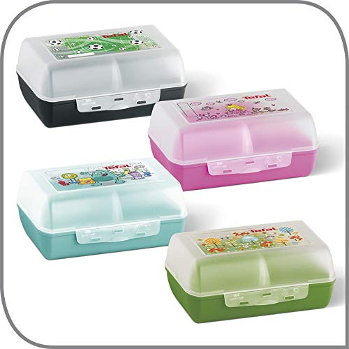 Emsa 518140 - Set botella de agua y fiambrera fútbol para niños de Tritan Emsa 518140 - Set botella de agua y fiambrera fútbol para niños de Tritan
