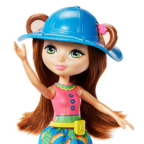 Enchantimals - Barco de la Selva Mágica con Muñeca Merit Monkey (Mattel GFN58) , color/modelo surtido Enchantimals - Barco de la Selva Mágica con Muñeca Merit Monkey (Mattel GFN58) , color/modelo surtido
