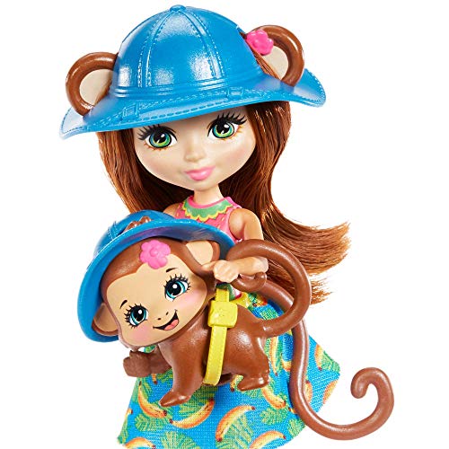 Enchantimals - Barco de la Selva Mágica con Muñeca Merit Monkey (Mattel GFN58) , color/modelo surtido Enchantimals - Barco de la Selva Mágica con Muñeca Merit Monkey (Mattel GFN58) , color/modelo surtido