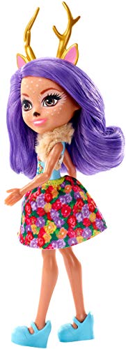 Enchantimals - Danessa Deer y Sprint, muñeca con mascota (Mattel FXM75) , color/modelo surtido