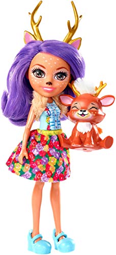 Enchantimals - Danessa Deer y Sprint, muñeca con mascota (Mattel FXM75) , color/modelo surtido Enchantimals - Danessa Deer y Sprint, muñeca con mascota (Mattel FXM75) , color/modelo surtido