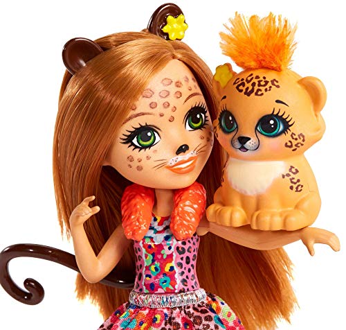 Enchantimals - Muñeca Cheris Cheetah - muñeca - (Mattel FJJ20)