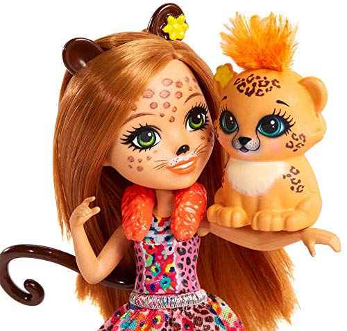 Enchantimals - Muñeca Cheris Cheetah - muñeca - (Mattel FJJ20) Enchantimals - Muñeca Cheris Cheetah - muñeca - (Mattel FJJ20)