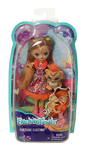 Enchantimals - Muñeca Cheris Cheetah - muñeca - (Mattel FJJ20) Enchantimals - Muñeca Cheris Cheetah - muñeca - (Mattel FJJ20)