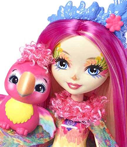 Enchantimals- Peeki Parrot, Muñeca, Multicolor (Mattel FJJ21) Enchantimals- Peeki Parrot, Muñeca, Multicolor (Mattel FJJ21)