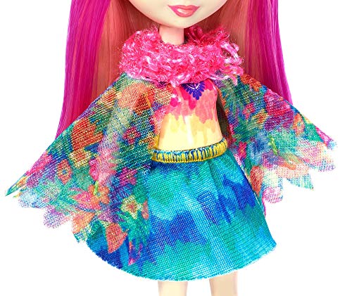 Enchantimals- Peeki Parrot, Muñeca, Multicolor (Mattel FJJ21) Enchantimals- Peeki Parrot, Muñeca, Multicolor (Mattel FJJ21)