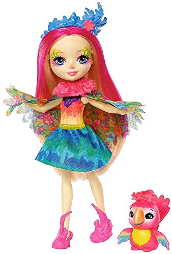 Enchantimals- Peeki Parrot, Muñeca, Multicolor (Mattel FJJ21) Enchantimals- Peeki Parrot, Muñeca, Multicolor (Mattel FJJ21)