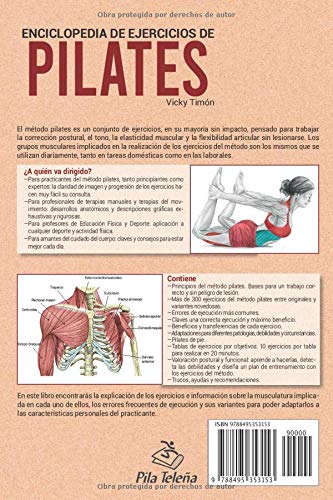 ENCICLOPEDIA DE EJERCICIOS DE PILATES (Spanish edition): Pilates exercises encyclopedia (Spanish edition)