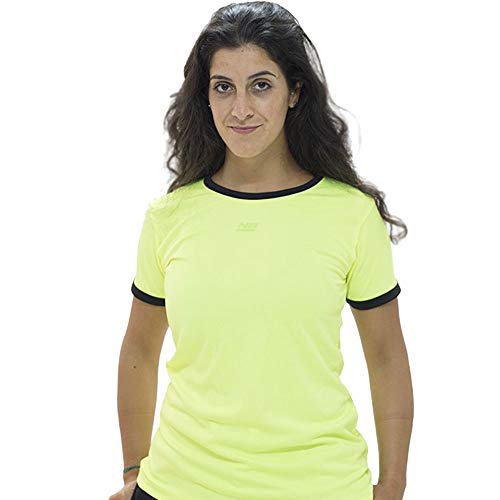 Enebe Camiseta Strong Amarillo Fluor Mujer