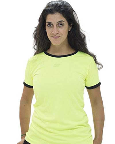 Enebe Camiseta Strong Amarillo Fluor Mujer