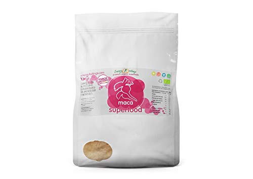 Energy Feelings Maca Andina Ecológica - 1 Kg | Adaptógena | Nutrición Deportiva | Aminoácidos