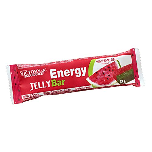 Energy Jelly Bar Sandía. 32g x 24 barritas Aportan vitaminas, minerales y zumo de remolacha. Sin Gluten. Energy Jelly Bar Sandía. 32g x 24 barritas Aportan vitaminas, minerales y zumo de remolacha. Sin Gluten.