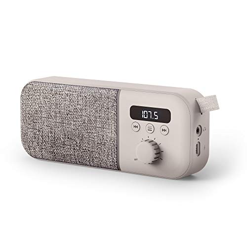 Energy Sistem Fabric Box Radio Cream Altavoz portátil (FM Radio, 1200 mAh Batería, 3 W, PLL Tuner, Audio-out) Energy Sistem Fabric Box Radio Cream Altavoz portátil (FM Radio, 1200 mAh Batería, 3 W, PLL Tuner, Audio-out)