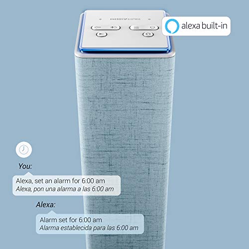 Energy Sistem Smart Speaker 7 Tower - Sistema De Sonido con Alexa integrada (Wifi, Bluetooth, Usb, Spotify/Airplay/Internet Radio Ready) Energy Sistem Smart Speaker 7 Tower - Sistema De Sonido con Alexa integrada (Wifi, Bluetooth, Usb, Spotify/Airplay/Internet Radio Ready)