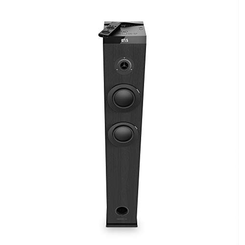 Energy Tower 5 g2 (65 W, Bluetooth 5.0, True Wireless Stereo, Radio FM, USB/MicroSD MP3 Player, Audio-In)-Negro Energy Tower 5 g2 (65 W, Bluetooth 5.0, True Wireless Stereo, Radio FM, USB/MicroSD MP3 Player, Audio-In)-Negro
