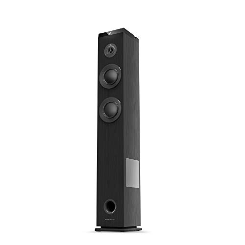Energy Tower 5 g2 (65 W, Bluetooth 5.0, True Wireless Stereo, Radio FM, USB/MicroSD MP3 Player, Audio-In)-Negro Energy Tower 5 g2 (65 W, Bluetooth 5.0, True Wireless Stereo, Radio FM, USB/MicroSD MP3 Player, Audio-In)-Negro