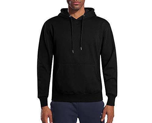 Enlision Sudaderas con Capucha para Hombre Otoño Invierno Sudadera con Capucha Unisex con práctica Sudadera con Bolsillo de Canguro Negro Enlision Sudaderas con Capucha para Hombre Otoño Invierno Sudadera con Capucha Unisex con práctica Sudadera con Bolsillo de Canguro Negro