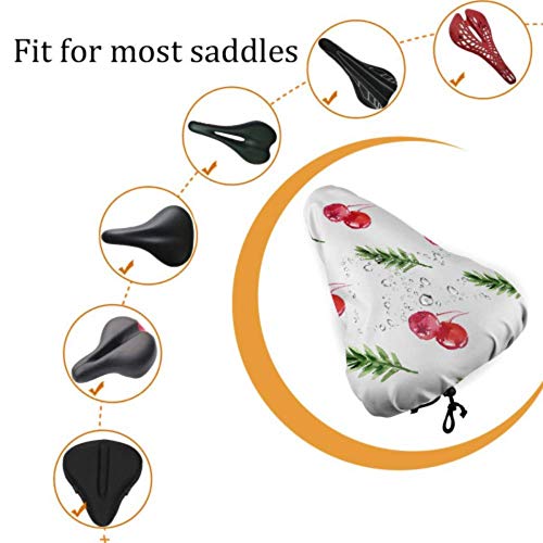 Enoqunt Cubierta de Asiento de Lluvia Bicicleta Estilo de Vida Saludable o Dieta Cubierta de sillín de Bicicleta Impermeable Cubiertas de Asiento de Bicicleta con sillines de Bicicleta con cordón Enoqunt Cubierta de Asiento de Lluvia Bicicleta Estilo de Vida Saludable o Dieta Cubierta de sillín de Bicicleta Impermeable Cubiertas de Asiento de Bicicleta con sillines de Bicicleta con cordón