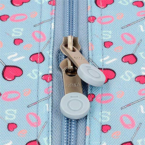 Enso I love sweets - Mochila de Doble Compartimento, 46 cm, Multicolor Enso I love sweets - Mochila de Doble Compartimento, 46 cm, Multicolor