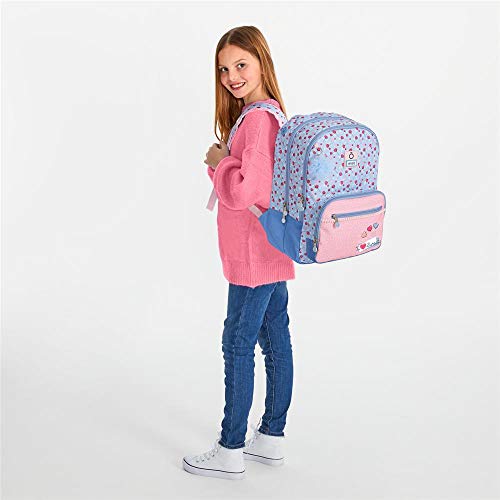 Enso I love sweets - Mochila de Doble Compartimento, 46 cm, Multicolor Enso I love sweets - Mochila de Doble Compartimento, 46 cm, Multicolor