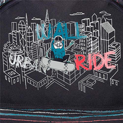 Enso Wall Ride Mochila Saco Negro 35x46 cms Poliéster Enso Wall Ride Mochila Saco Negro 35x46 cms Poliéster
