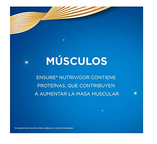 Ensure Nutrivigor - Complemento Alimenticio para Adultos, con HMB, Proteínas, Vitaminas y Minerales, como el Calcio - Sabor Vainilla - 850 g Ensure Nutrivigor - Complemento Alimenticio para Adultos, con HMB, Proteínas, Vitaminas y Minerales, como el Calcio - Sabor Vainilla - 850 g