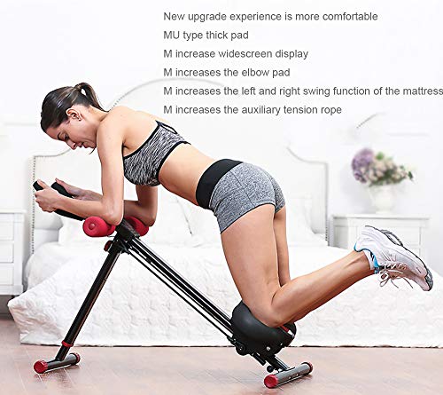 Entrenador de abdominales profesional Banco de pesas de hiperextensión Soporte de rodilla giratorio para abdominales laterales Banco de entrenamiento plegable multifuncional plegable para sentarse Entrenador de abdominales profesional Banco de pesas de hiperextensión Soporte de rodilla giratorio para abdominales laterales Banco de entrenamiento plegable multifuncional plegable para sentarse