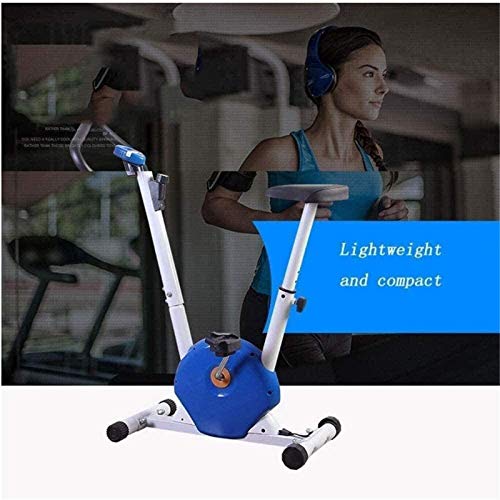 Entrenador de bicicletas 2 IN1 Folding Ejercicio Bicicleta interior bicicleta estacionaria interior con resistencia magnética ajustable Inicio Spinning Bicicleta Control magnético ultraavillado Pedal