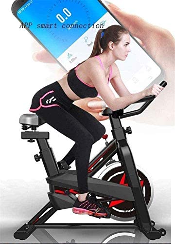 Entrenador de bicicletas Bicicleta estacionaria Equipo Empleo Ejercicio Bicicletas de ejercicio Ajuste Ajustable Ultra-silencioso Fitness Ejercicio Pedal Spinning Bike Profesional Control Magnético Pe