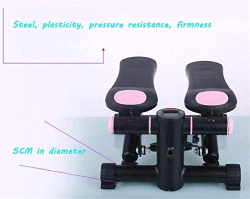 Entrenador de bicicletas Fitness ajustable Mini escalera ajustable Equipo de ejercicio Equipo de ejercicio Máquina de paso con acción de torsión Ajustable Resistencia y LCD Pantalla Ejercicio de aptit Entrenador de bicicletas Fitness ajustable Mini escalera ajustable Equipo de ejercicio Equipo de ejercicio Máquina de paso con acción de torsión Ajustable Resistencia y LCD Pantalla Ejercicio de aptit