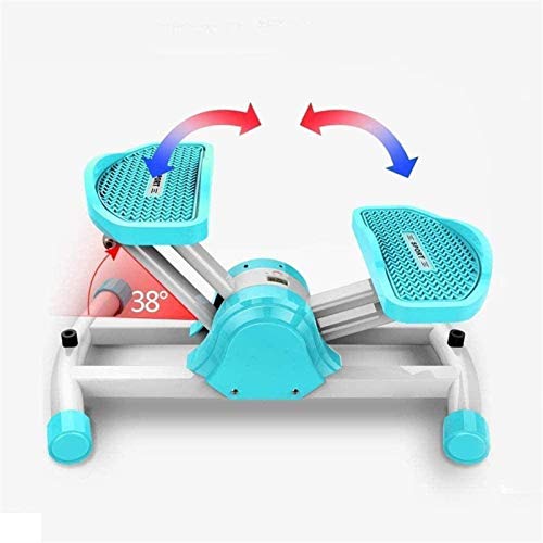 Entrenador de bicicletas Stepper Hogar Aerobic Fitness Swing Inalámbrico Bluetooth Stepper Home Pequeño Mini Pérdida de peso Máquina Massager Equipo de fitness Tamaño: 54 5x35 5x23cm El mejor equipo d