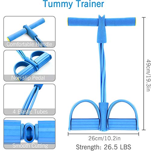 Entrenador de piernas multifuncional de 4 tubos, extensor de abdominales, dispositivo de acondicionamiento de piernas para yoga. Utilizado para entrenamiento de estiramiento de piernas/abdomen/brazos