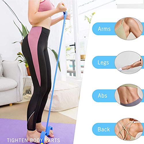 Entrenador de piernas multifuncional de 4 tubos, extensor de abdominales, dispositivo de acondicionamiento de piernas para yoga. Utilizado para entrenamiento de estiramiento de piernas/abdomen/brazos